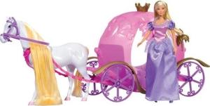 Фото куклы Simba Штеффи и сказочная карета с лошадью 5733974