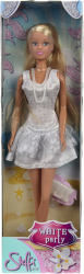 Фото куклы Simba Штеффи в белом летнем платье 5730662