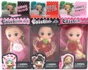 Фото куклы S+S Toys Кукла, 12 см, в ассорт EI76038
