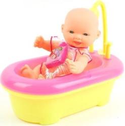 Фото куклы S+S Toys Пупс с ванной 8008-68