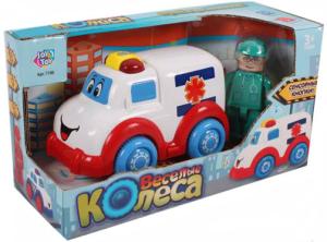 Фото автобус Joy Toy Веселые колеса 7106A