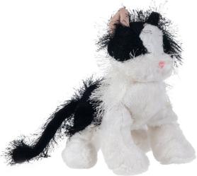 Фото черно-белая кошка 21.5 см Webkinz HM016