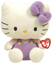 Фото Hello Kitty в сиреневом комбинезоне 20 см Ty Beanie Babies 40907