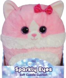 Фото игрушка-подушка кошка Sparkly Eyes Aroma Home SEC-0001