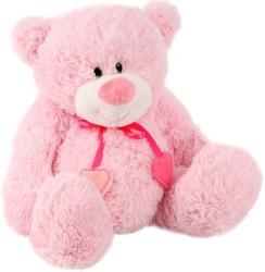 Фото медведь розовый с сердечками Plush Apple K04100A 