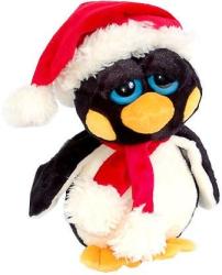 Фото пингвин с шапочкой и шарфом Plush Apple K75215S