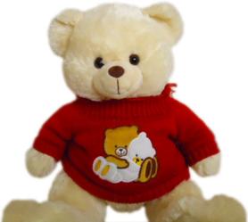 Фото медведь в свитере 50 см Plush Apple K71115D2