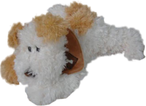 Фото собака с шарфом Plush Apple K76162B/B1