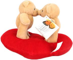 Фото Sonata Style Медведи целующиеся на сердце 15 см GT6172