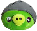 Фото свинья в шлеме Angry Birds КАВ048