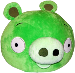 Фото зеленая свинка Angry Birds КАВ046