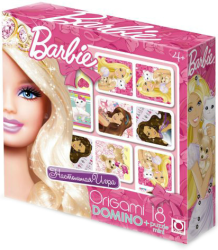 Фото настольной игры Astrel Домино Barbie 00262