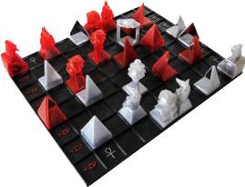 Фото лазерные шахматы Merlin Khet 2.0