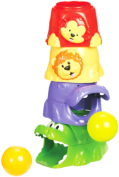 Фото пирамидка Животные Playskool Hasbro 31940