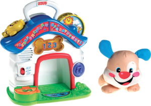 Фото Fisher Price Обучающий Домик с Щенком Mattel 2731X