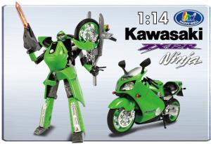 Фото трансформер Kawasaki Ninja ZX-12R HAPPY WELL 52100
