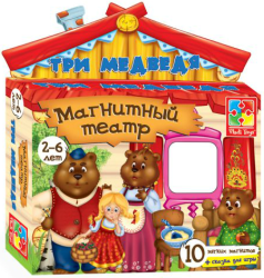 Фото магнитный театр Vladi Toys Три медведя VT1504-08