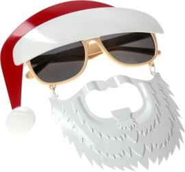 Фото очки карнавальные Дед мороз с бородой 306568