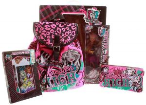 Фото школьного рюкзака Mattel Monster High Монстры! Камера! Мотор! MHBZ-UT17-HIT25