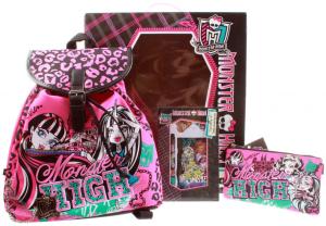 Фото школьного рюкзака Mattel Monster High Секрет Монстров MHBZ-UT5-HIT25