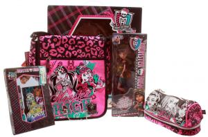 Фото школьной сумки Mattel Monster High Монстры! Камера! Мотор! MHBZ-UT10-HIT25