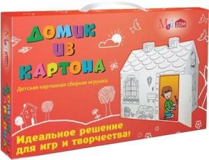 Домик из микрогфорокартона