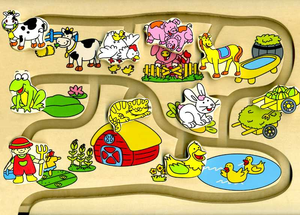 Фото веселый лабиринт. Что к чему Step Puzzle 27710