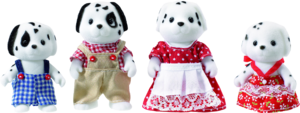 Фото Sylvanian Families Семья Далматинов 3101