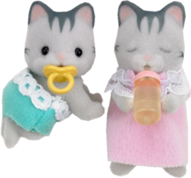 Фото Sylvanian Families Серые Котята-двойняшки 3553