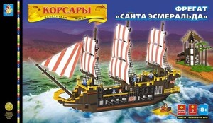 Фото конструктора 1 TOY Корсары Санта Эсмеральда T50072