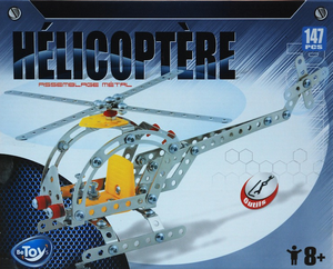 Фото металлического конструктора BeToys Вертолет 106430
