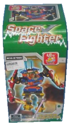 Фото конструктора Brick Космический Воин 69443