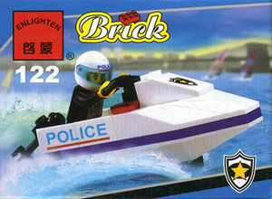 Фото конструктора Brick Полицейский катер 4829710