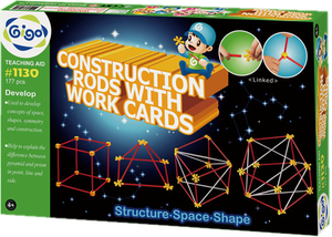Фото конструктора Gigo Construction Rods with Work Cards 1130