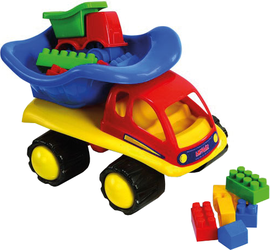 Фото конструктора Hemar Самосвал Автотюльпан + конструктор 81303