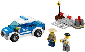 Фото конструктора LEGO City Патрульная машина 4436