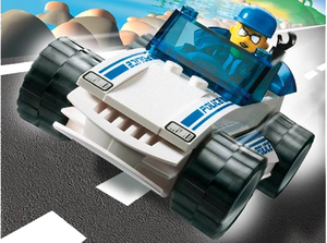 Фото конструктора LEGO City Скоростная полицейская машина 4666