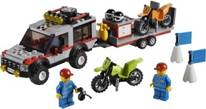 Фото конструктора LEGO City Транспортёр мотоциклов 4433