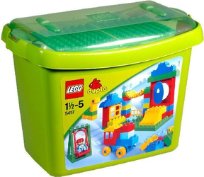 Фото конструктора LEGO Duplo Делюкс коробка с кубиками 5417