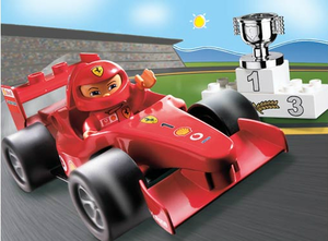 Фото конструктора LEGO Duplo Феррари Ф-1 4693