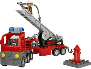Фото конструктора LEGO Duplo Пожарный машина 4681