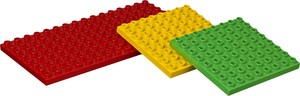 Фото конструктора LEGO Duplo Строительные пластины ДУПЛО 4632