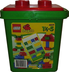 Фото конструктора LEGO Duplo Ведерко с кубиками 4839