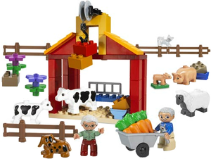Фото конструктора LEGO Duplo Веселая ферма 4686