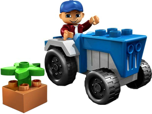 Фото конструктора LEGO Duplo Веселый трактор 4969