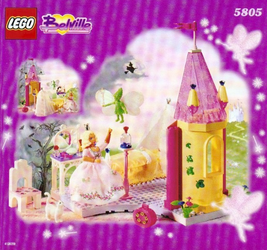 Фото конструктора LEGO Belville Спальня принцессы 5805