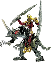 Фото конструктора LEGO Bionicle Тоа Лхикан и Киканало 8811