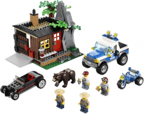 Фото конструктора LEGO City Домик-убежище бандитов 4438