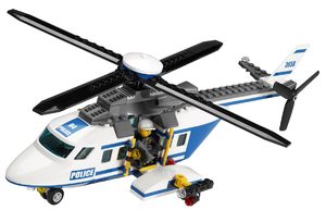 Фото конструктора LEGO City Полицейский вертолет 3658
