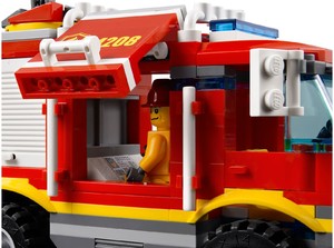 Фото конструктора LEGO City Пожарный внедорожник 4208